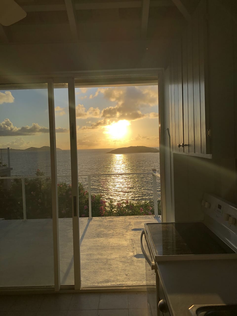 Sunrise from the kitchen