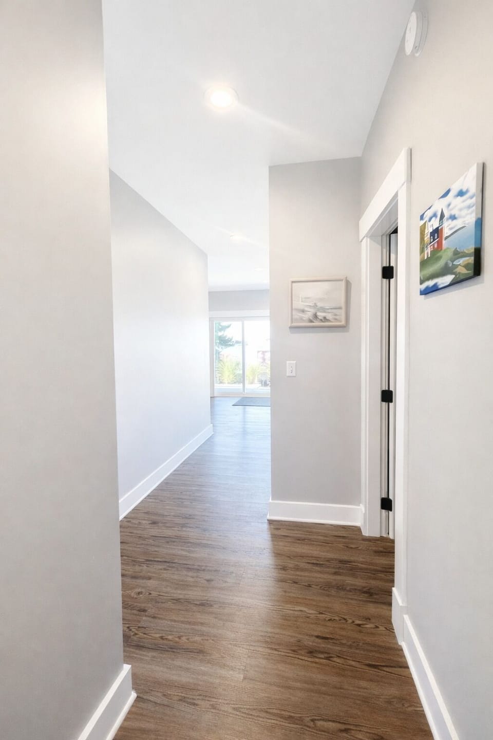 First floor hallway.