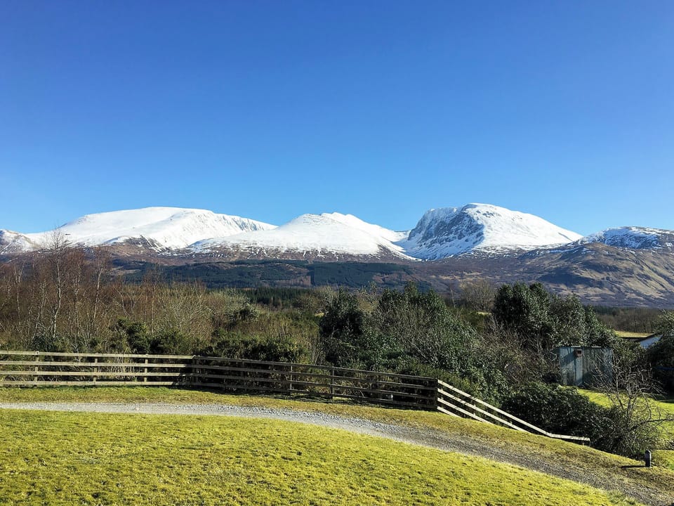 Spectacular views over the Grampian mountains | Cushendall House, Banavie, near Fort William