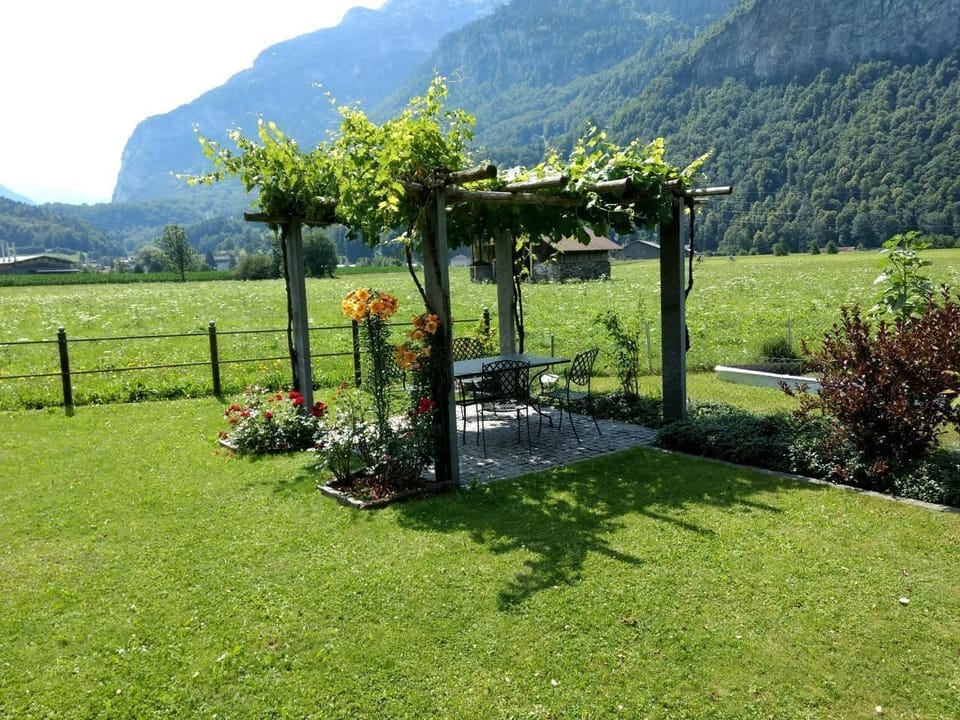 Seating area garden