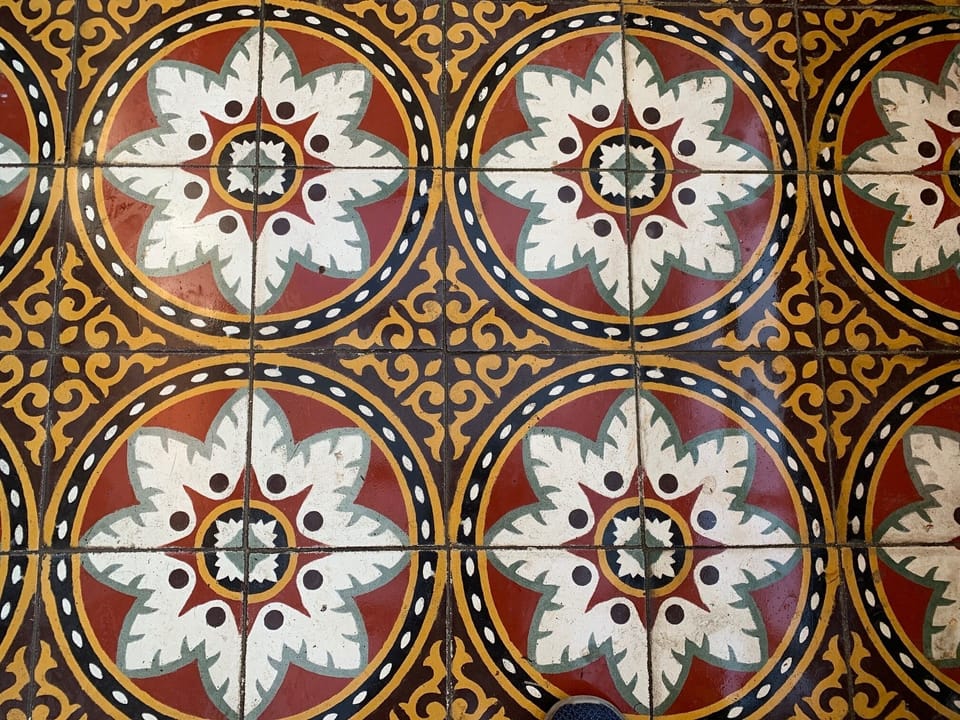 Vine Conservatory Tiles