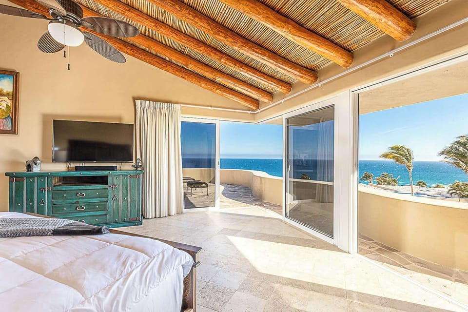 Master Bedroom with Ocean View that opens into a semi-private terrace