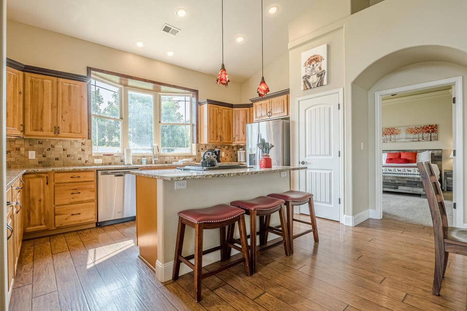 Stylish design meets everyday function — the heart of the home