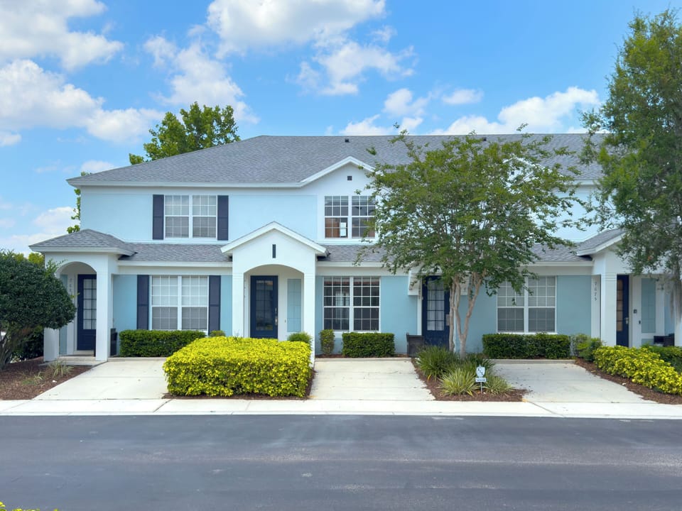 Townhome external view
