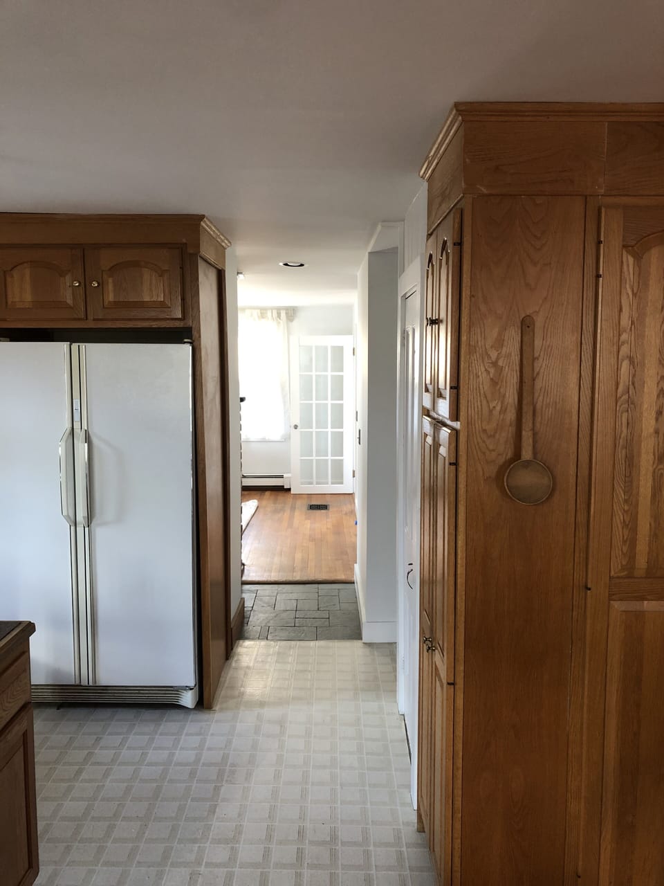 Kitchen looking toward the Living Room