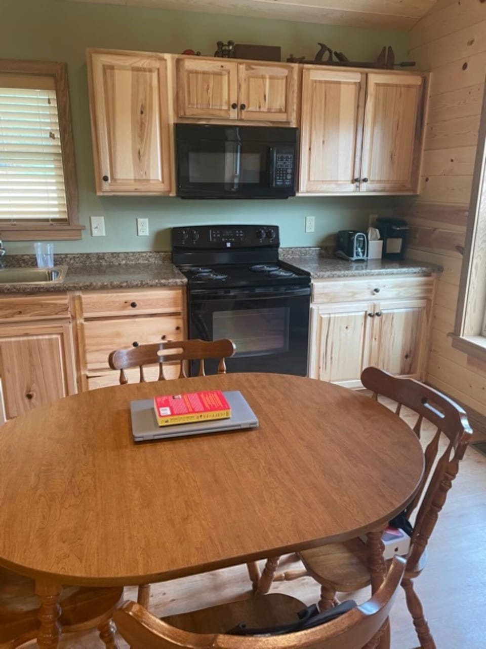 Kitchen and dining area