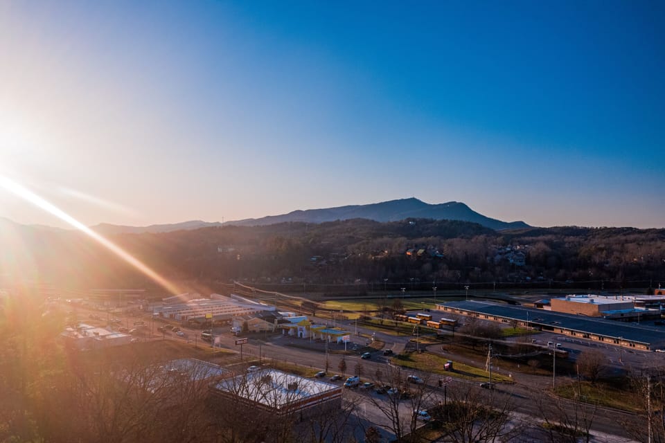 Imagine waking up to a great view of the Smokies.