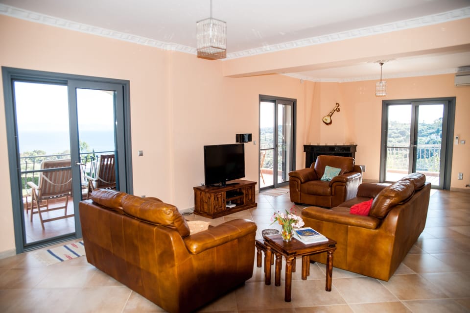 Take in those incredible views from the  living room