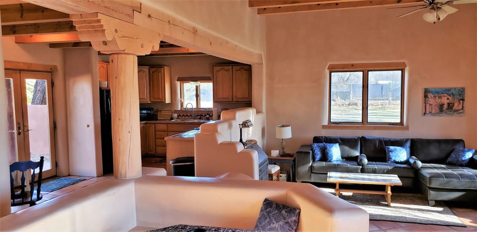 Kitchen & Living Room viewed from Dining Room