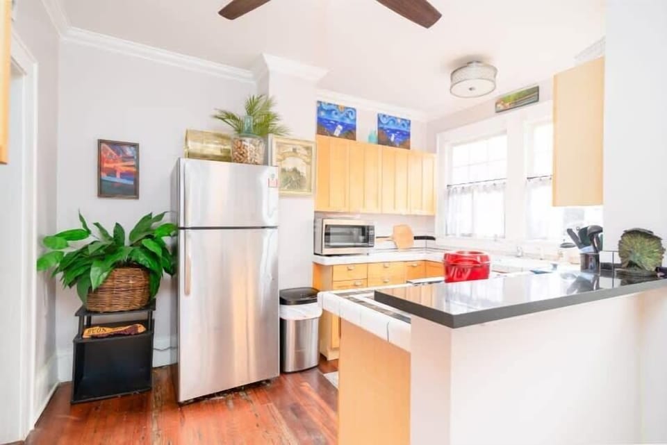 Fully stocked Kitchen.