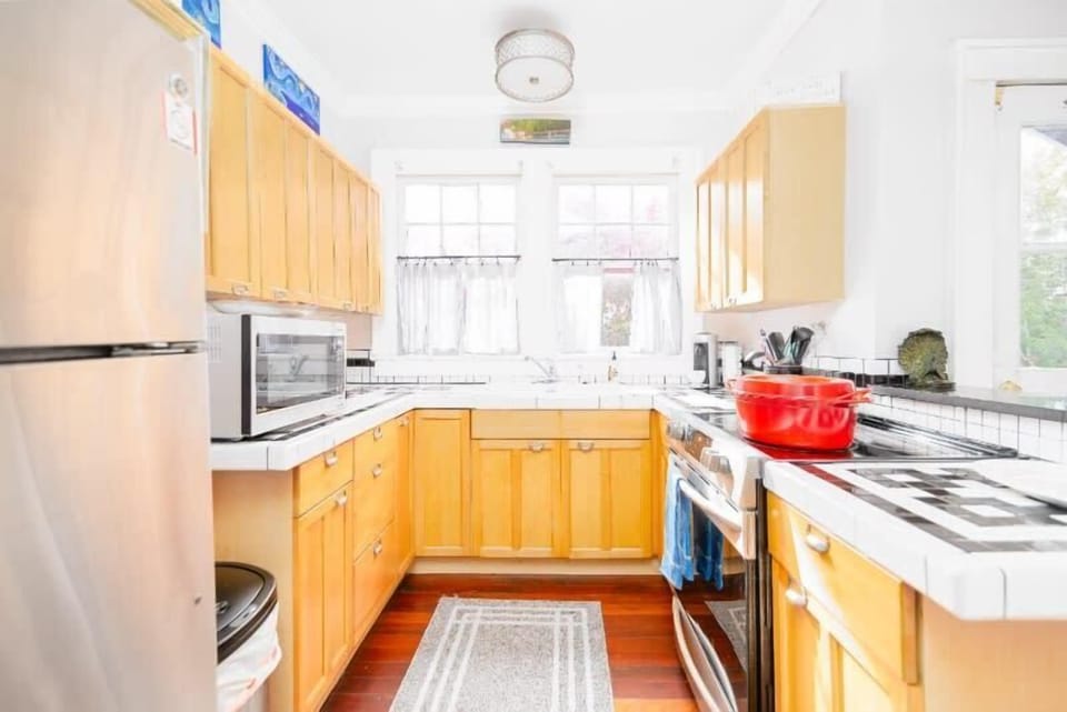 Kitchen is great and fully stocked