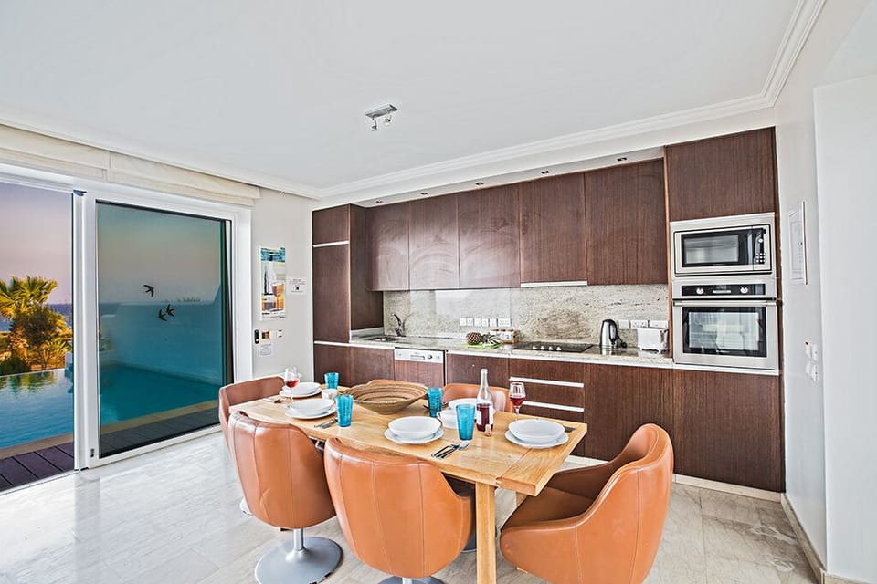 Modern kitchen equipped with all appliances