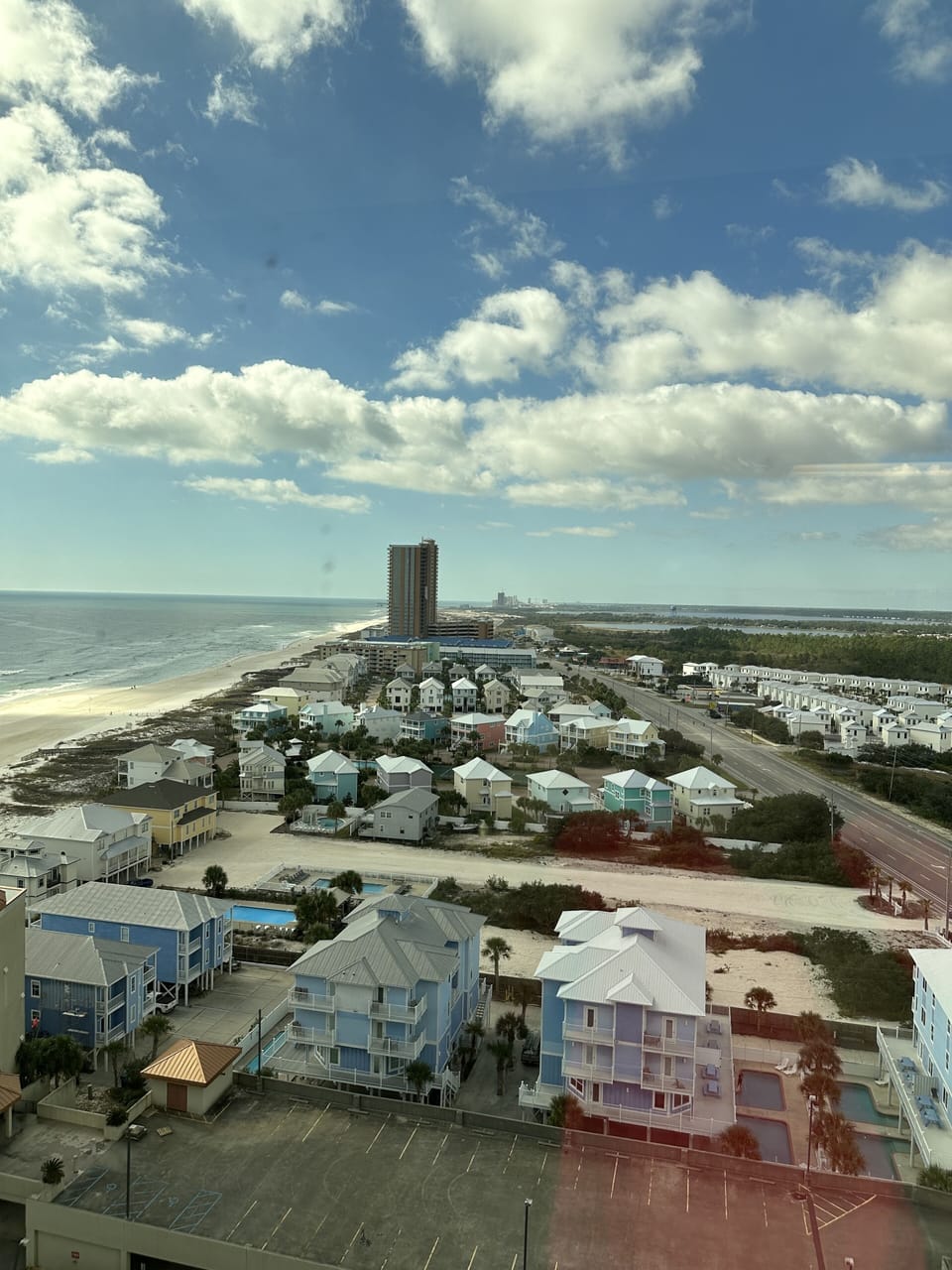 View from workout facility