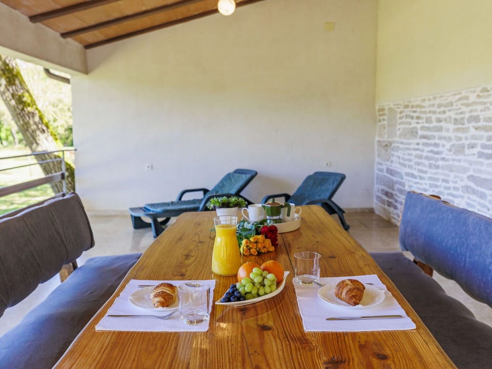 Table, Food, Furniture, Tableware, Property, Building, Azure, Wood, Chair, Interior Design