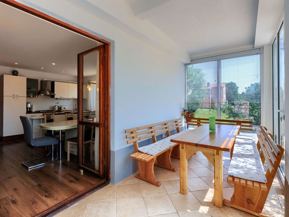 Furniture, Table, Window, Building, Wood, Houseplant, Living Room, Plant, Interior Design, Flooring