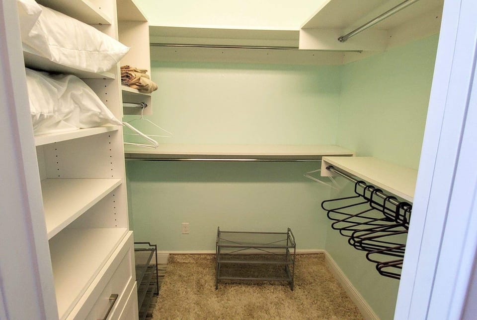 Master closet