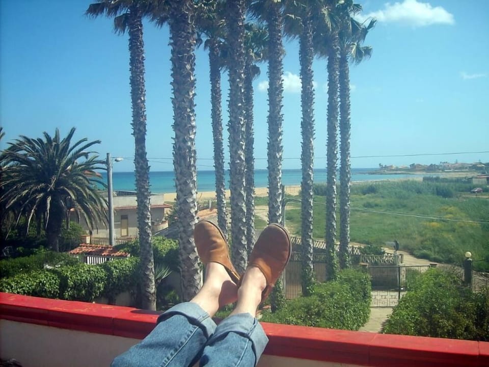 View of the sea, relaxation
