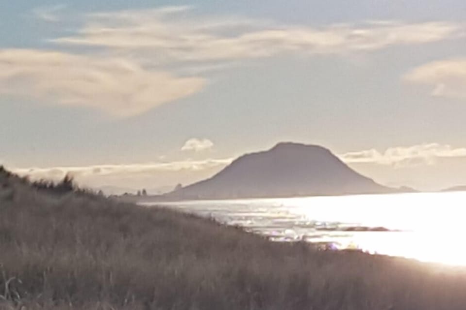 view to Mt Maunganui