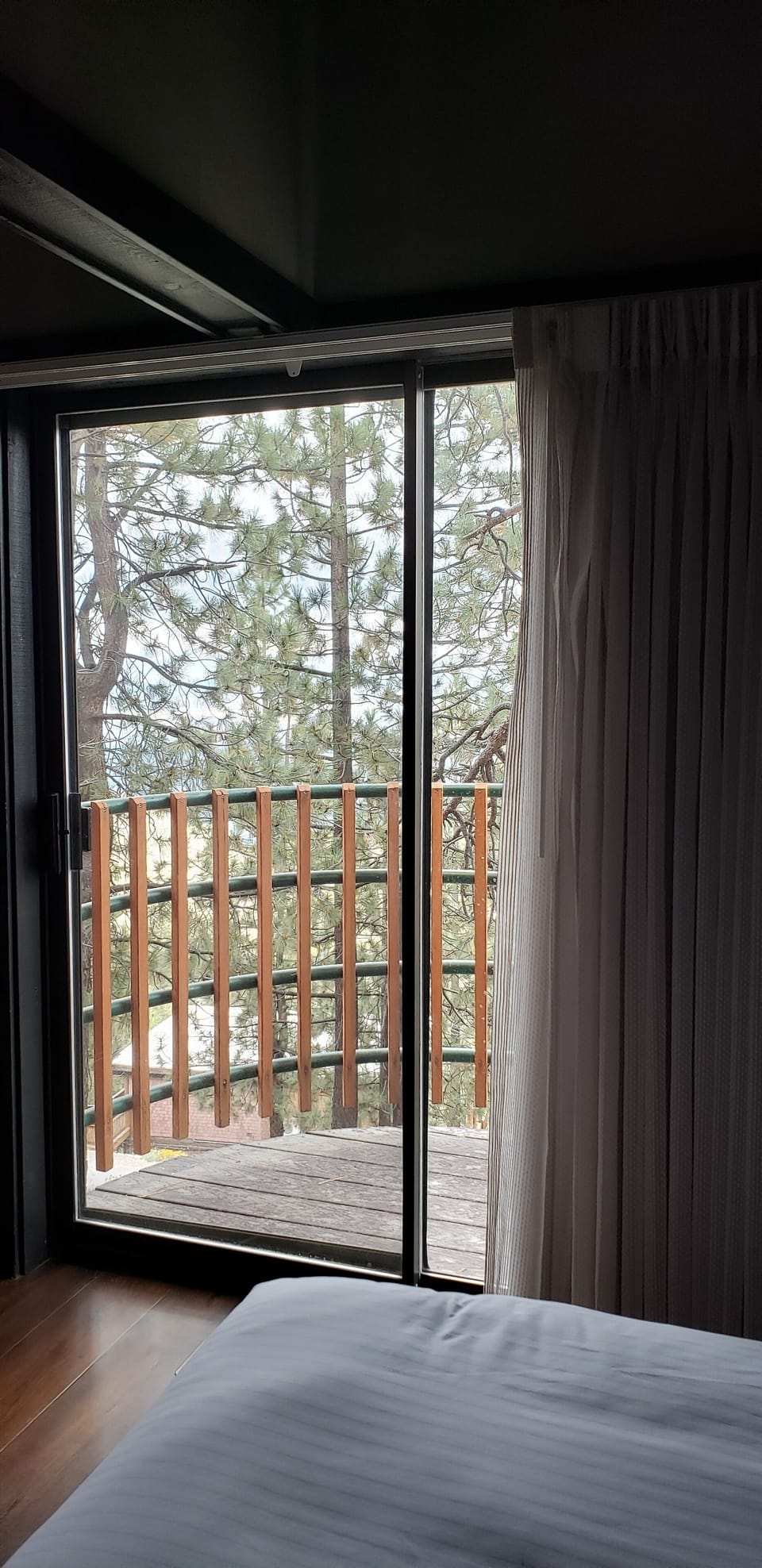 View from master bedroom