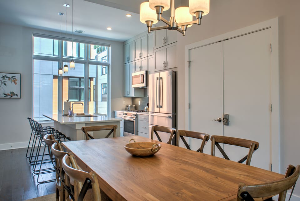 Dining Area opens to Kitchen