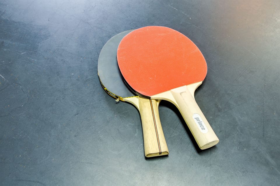 Ping Pong in Garage