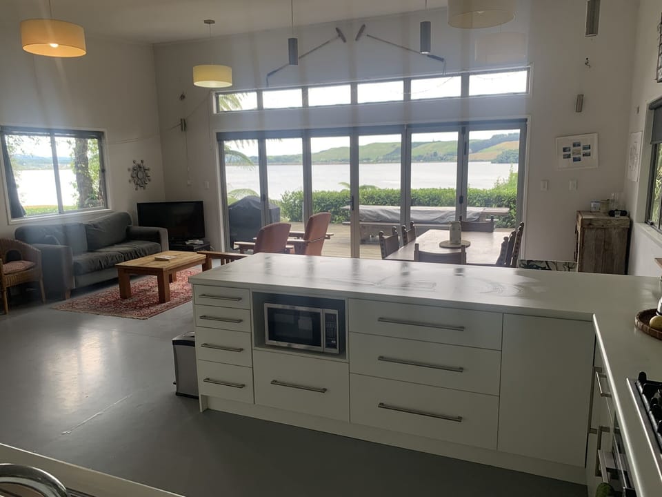 View from Kitchen looking out to Lake