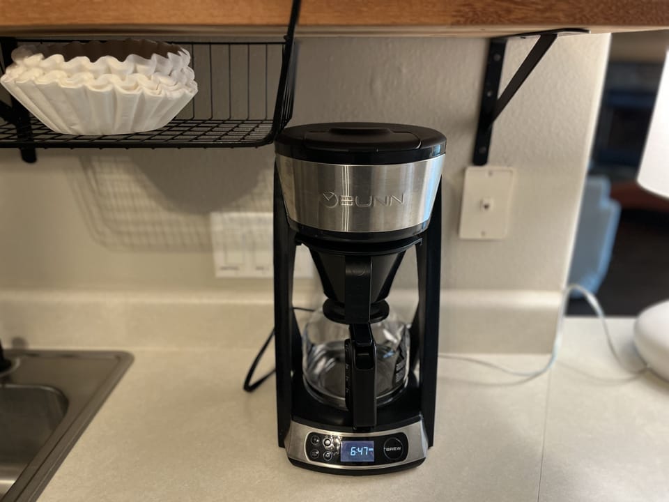 Bunn Coffee maker and I supply coffee filters