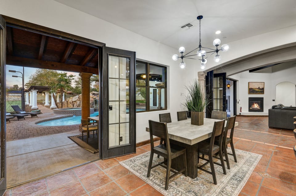 Ample seating, stylish decor, and abundant natural light create an inviting atmosphere.