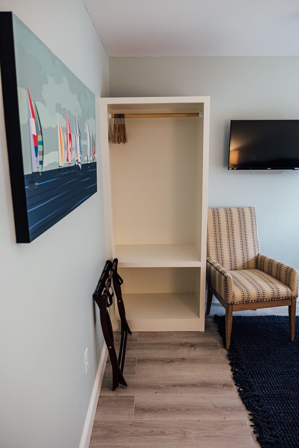 Open closet