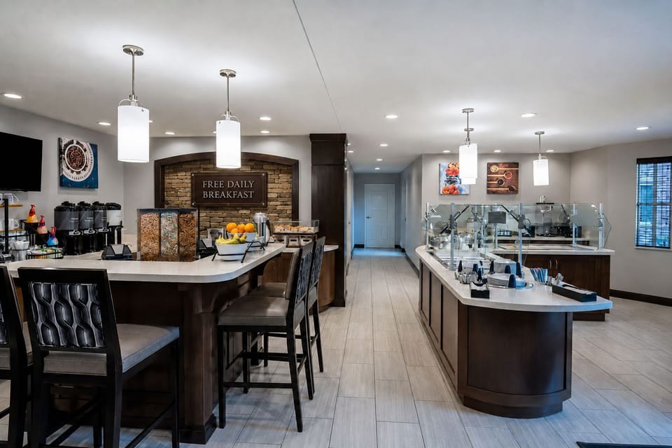 Enjoy a complimentary breakfast buffet every morning of your stay.