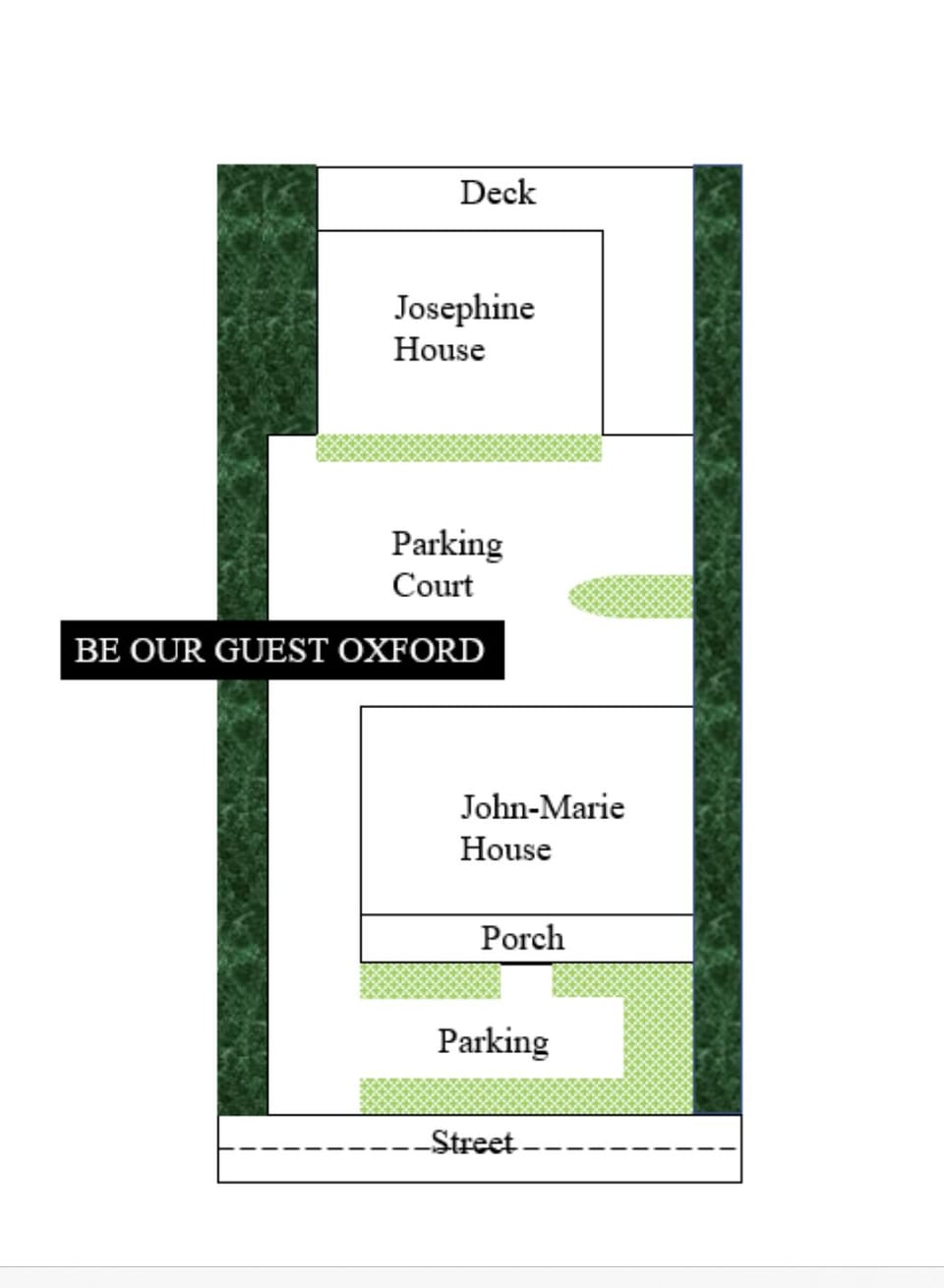  Layout of Sister Properties  