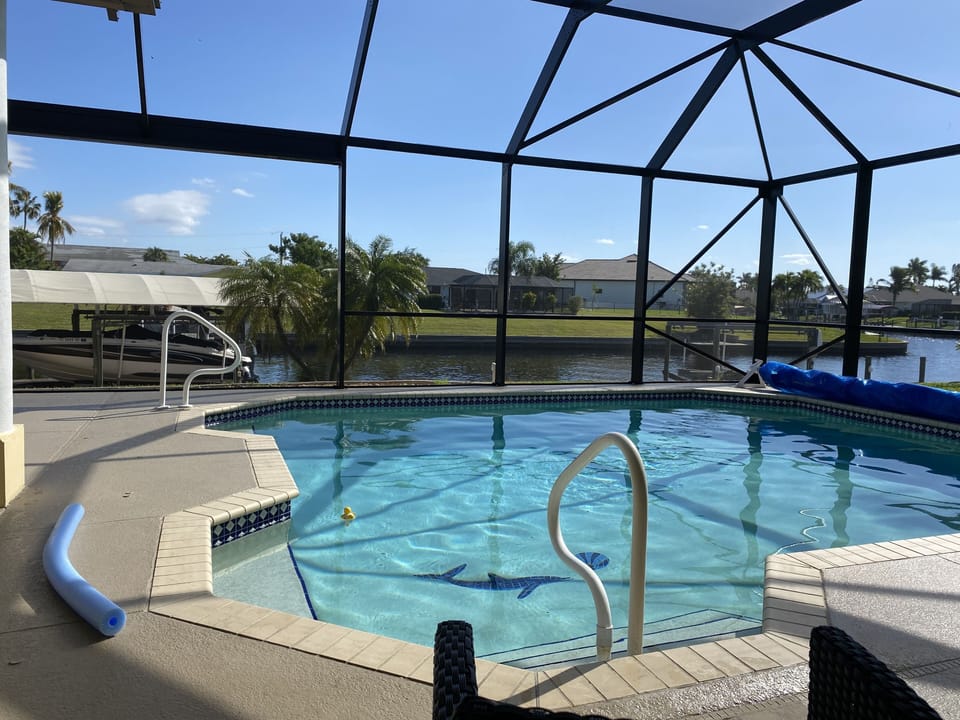 Pool and lanai area