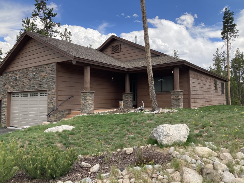 Outside of house