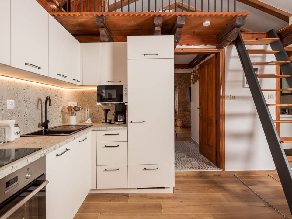 Cabinetry, Countertop, Sink, Building, Kitchen Sink, Wood, Kitchen Stove, Interior Design, Flooring, Floor
