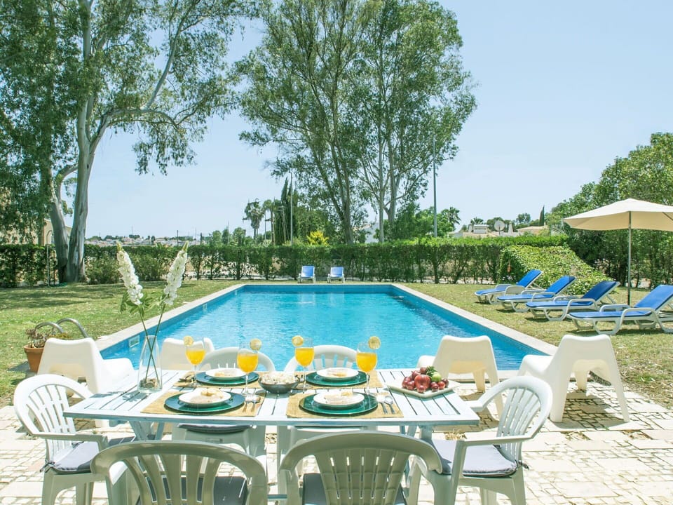 Water, Furniture, Plant, Table, Property, Sky, Azure, Chair, Tree, Swimming Pool