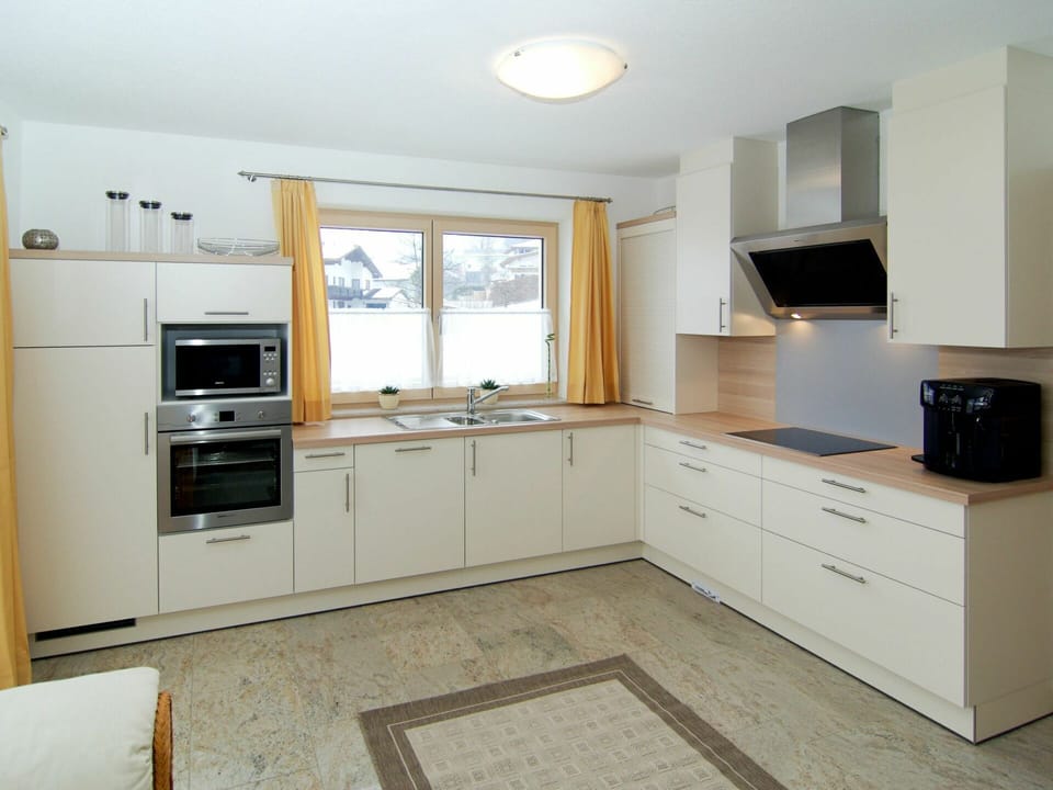 Room, Cabinetry, Furniture, Property, Kitchen, Countertop, Interior Design, Major Appliance, Building, Floor