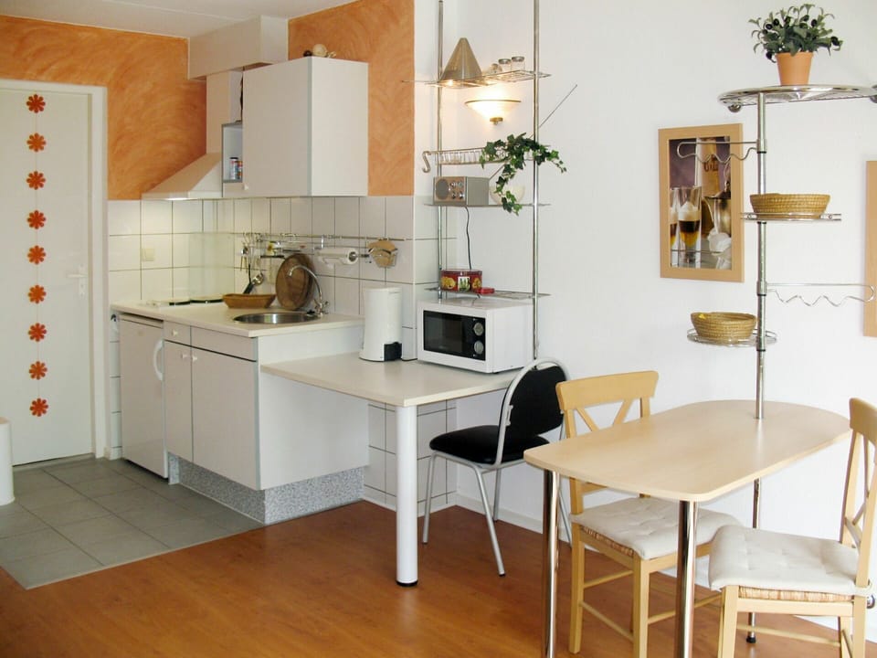 Table, Furniture, Property, Plant, Cabinetry, White, Wood, Orange, Shelving, Living Room