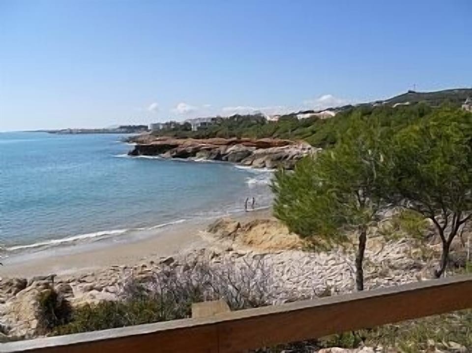 One of the many bays to swim from