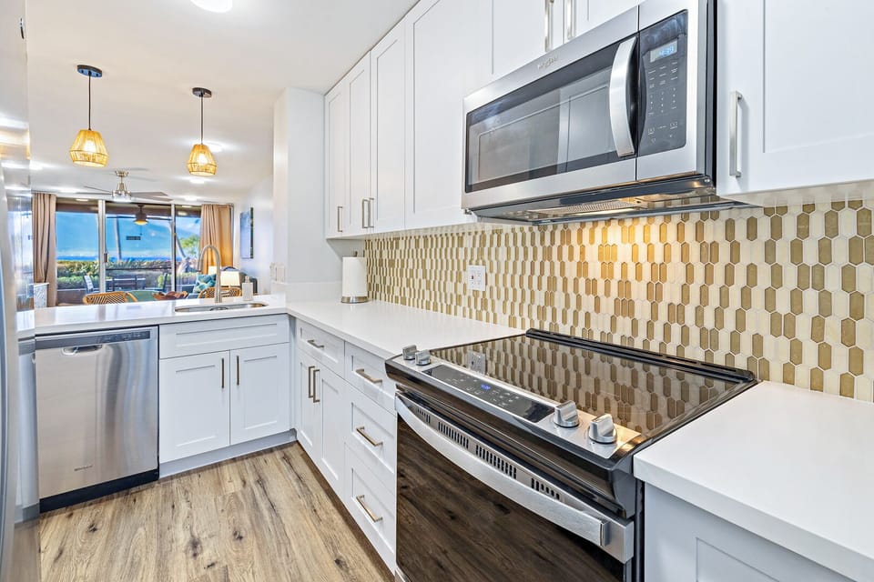 Gourmet kitchen