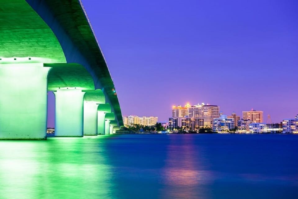 View of downtown Sarasota at night
