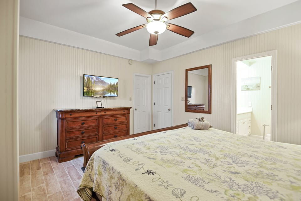 Ground Floor Master Bedroom #5 with ensuite full bath