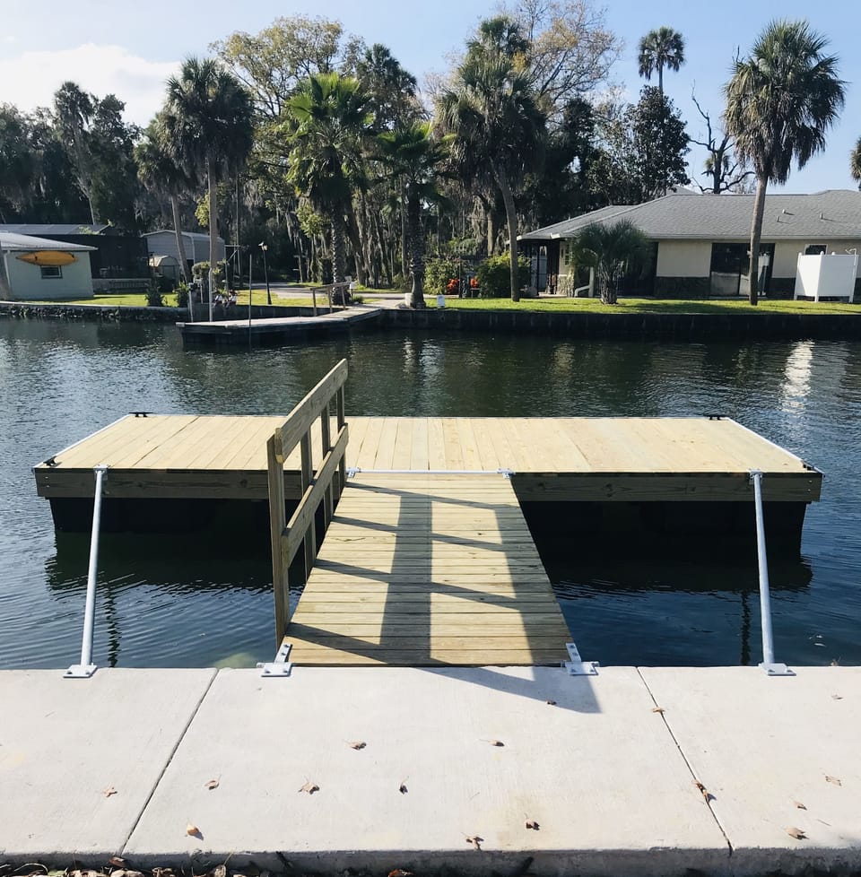 The perfect place to enjoy spectacular sunsets or launch your kayak