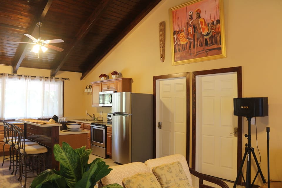Fully equipped kitchen