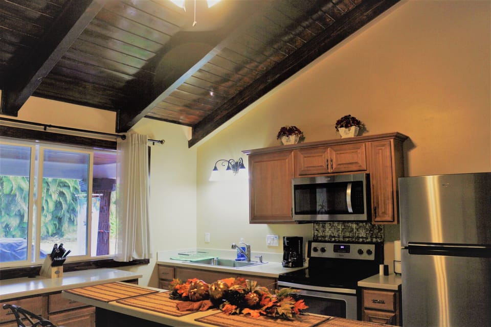 Fully equipped kitchen