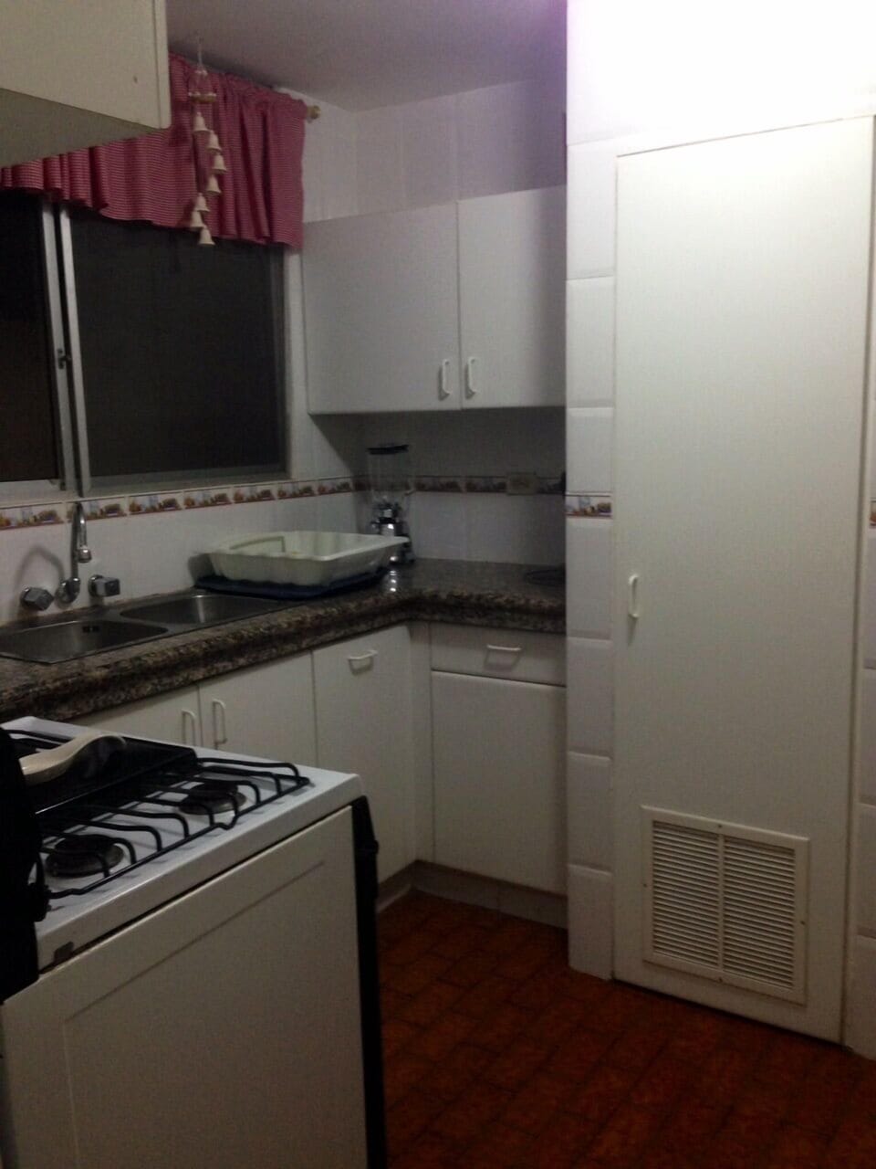 Kitchen- note gas range top works but we use a convection oven for baking.