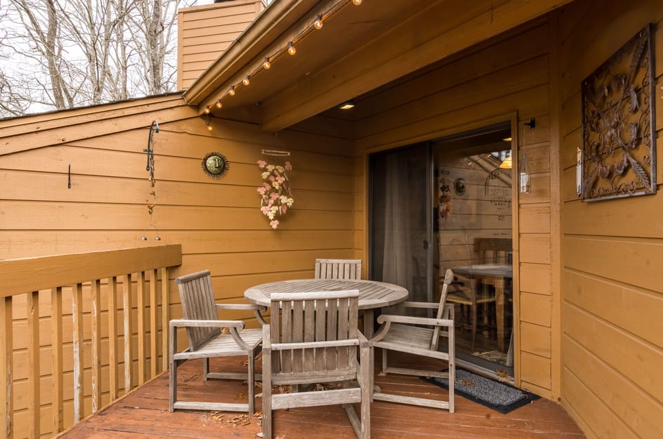Outside dining table
