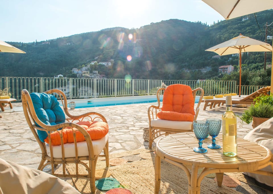 Chilling area by the pool