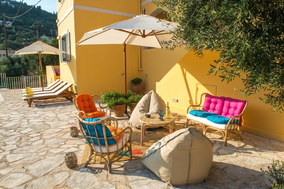 Chilling area by the pool