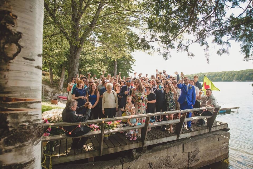 have your wedding here--a wedding toast