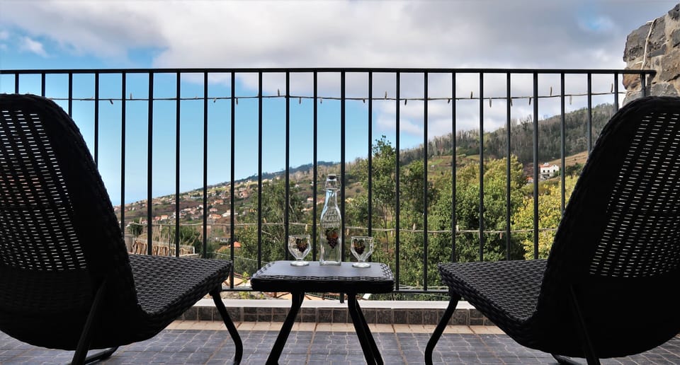 The Balcony with mountain view
